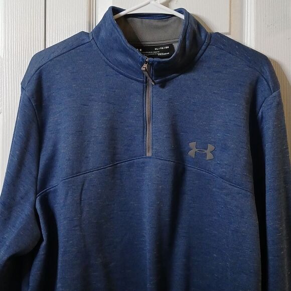 Under Armour loose pullover long sleeve sweatshirt with 1/4 zipper  Sz XL NWOT - Picture 3 of 8